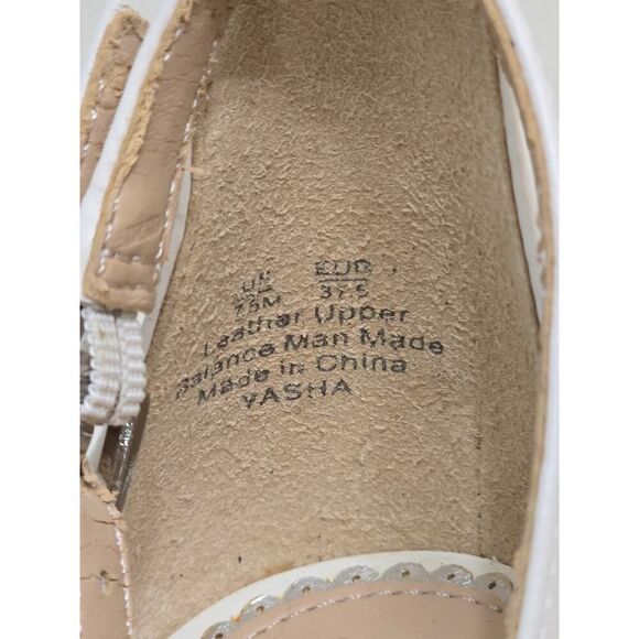 Sam Edelman "Yasha" White Leather Silver Studs Strappy Heeled Sandals Size 7.5 - Picture 10 of 11